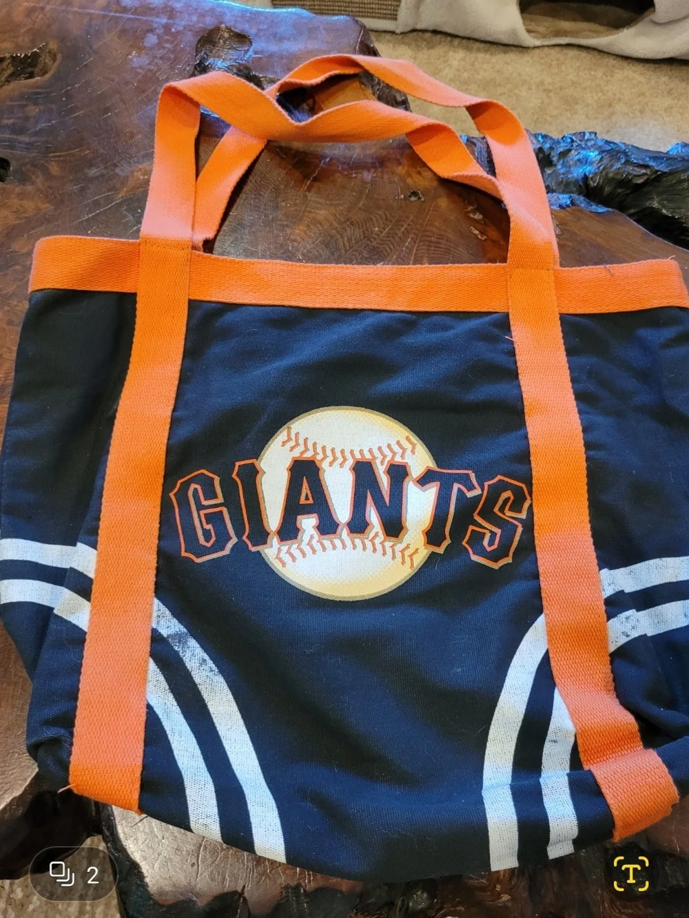 3 San Francisco Giants Tote Bags
